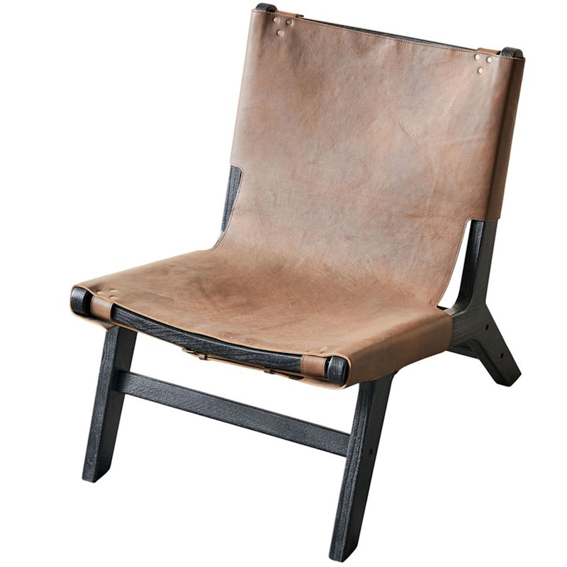 Philosophy Lounge Chair, Brown/Black