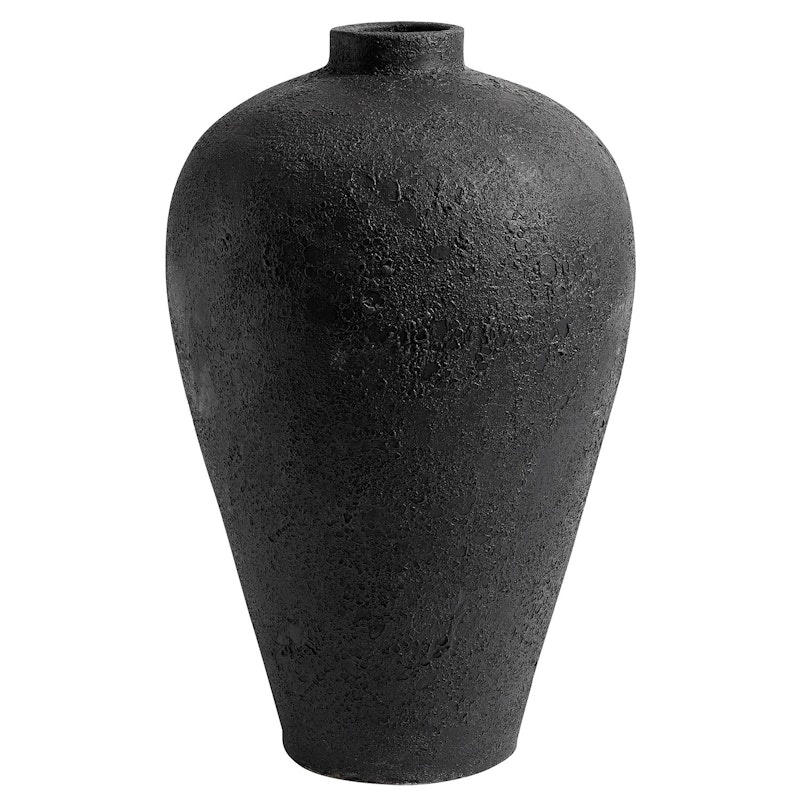 Luna Decorative Pot Black, 60 cm