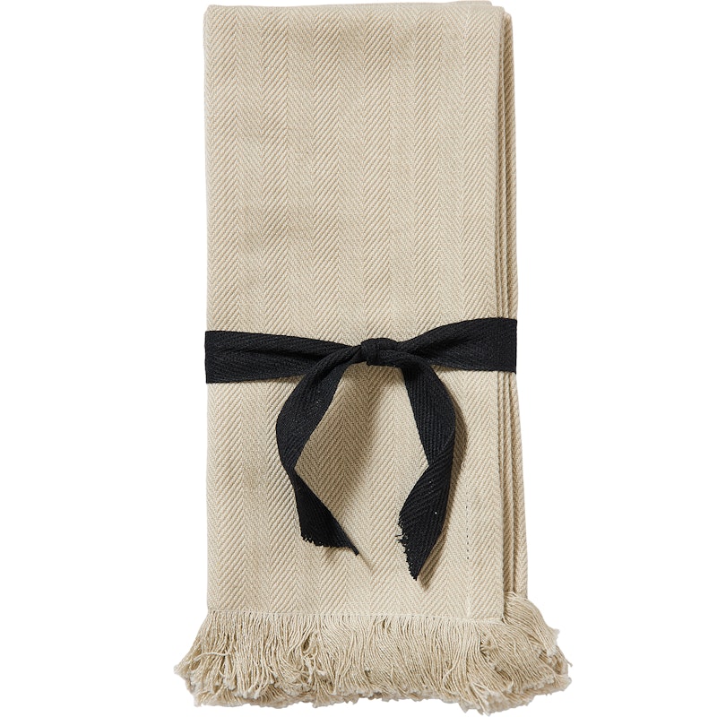 Umami Napkin 45x45 cm 2-pack, Grey / Sand