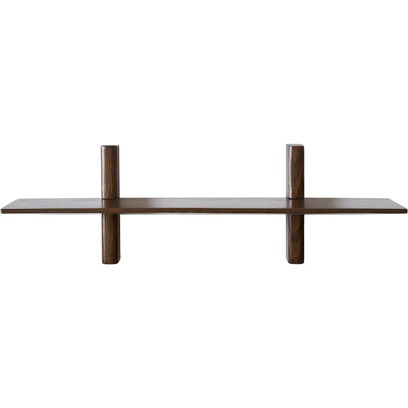Noir Shelf Single 50 cm, Dark Stained