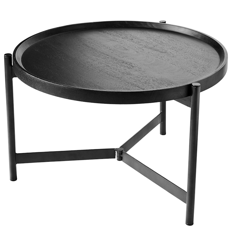 Nevada Coffee Table Ø70 cm, Black