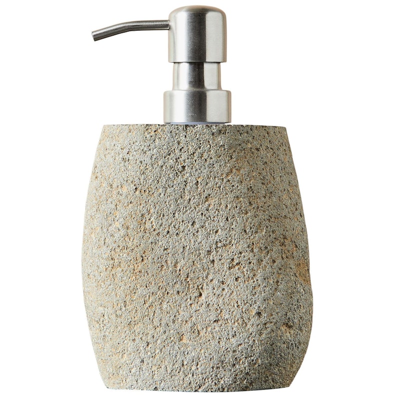 Valley Soap Dispenser, Grey/Natural