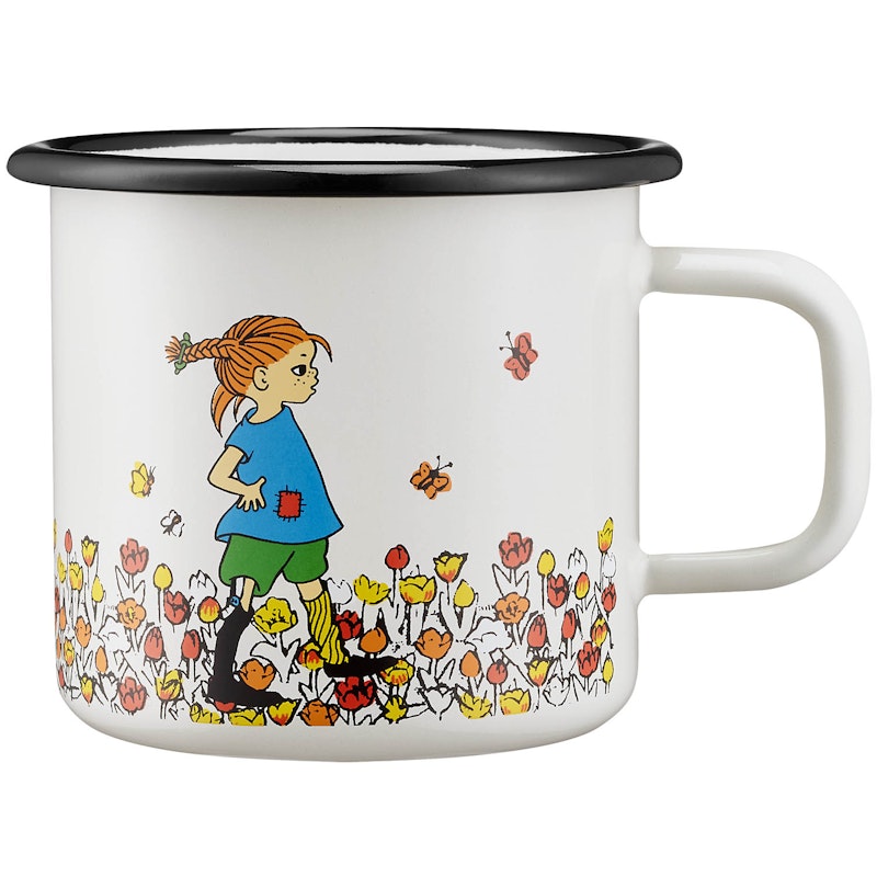 Be More Pippi Enamel Mug 37 cl