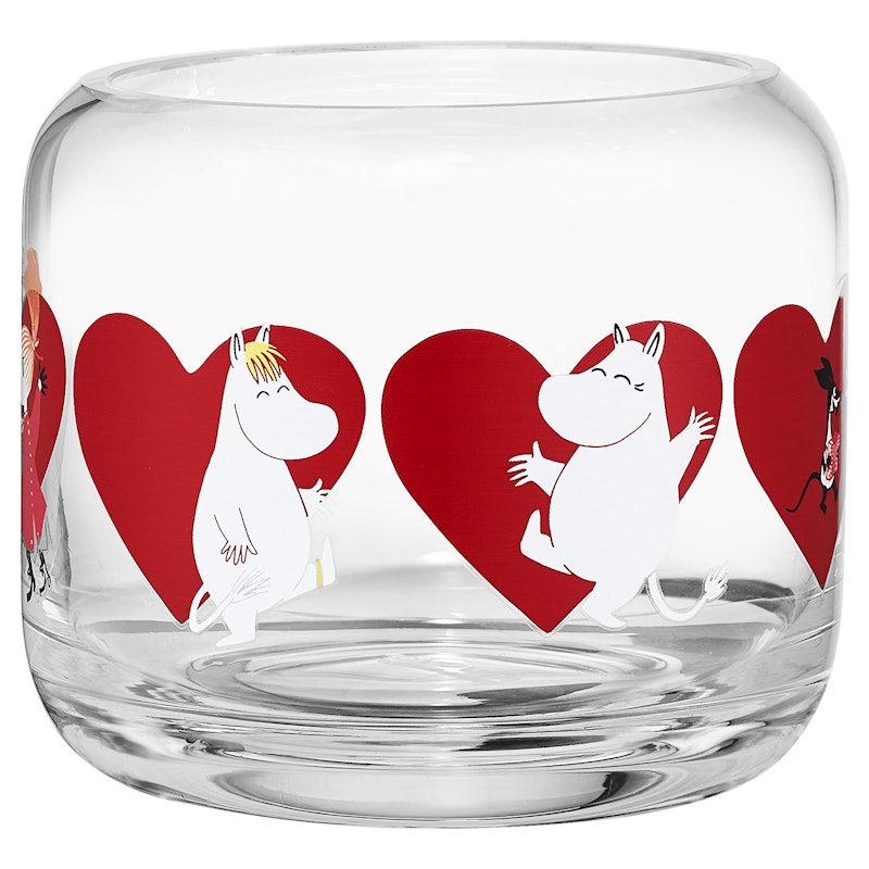 Moomin Heart Vase 8 cm