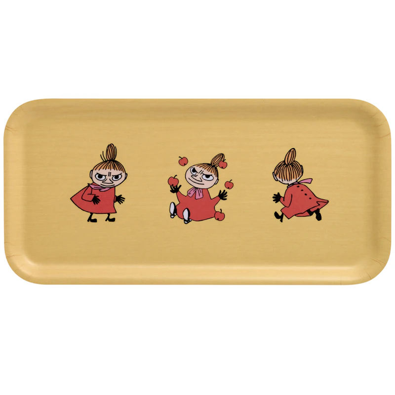Moomin Retro Tray 27x13 cm, Yellow
