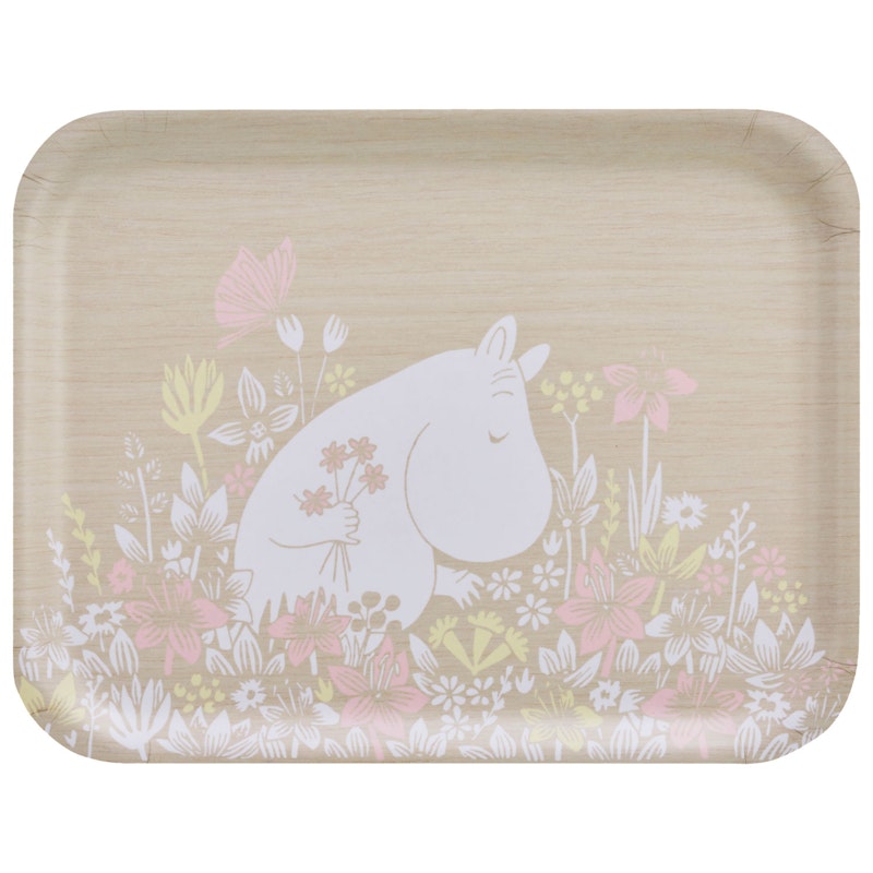 Moomin Tray 28x36 cm, Flower Fields