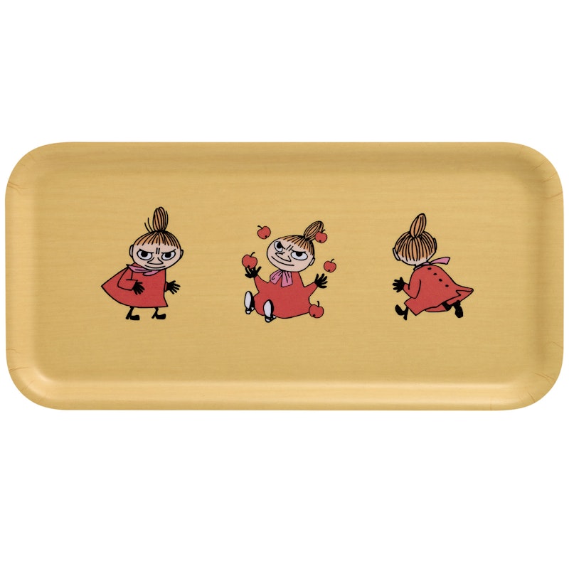 Moomin Retro Tray 27x13 cm, Yellow
