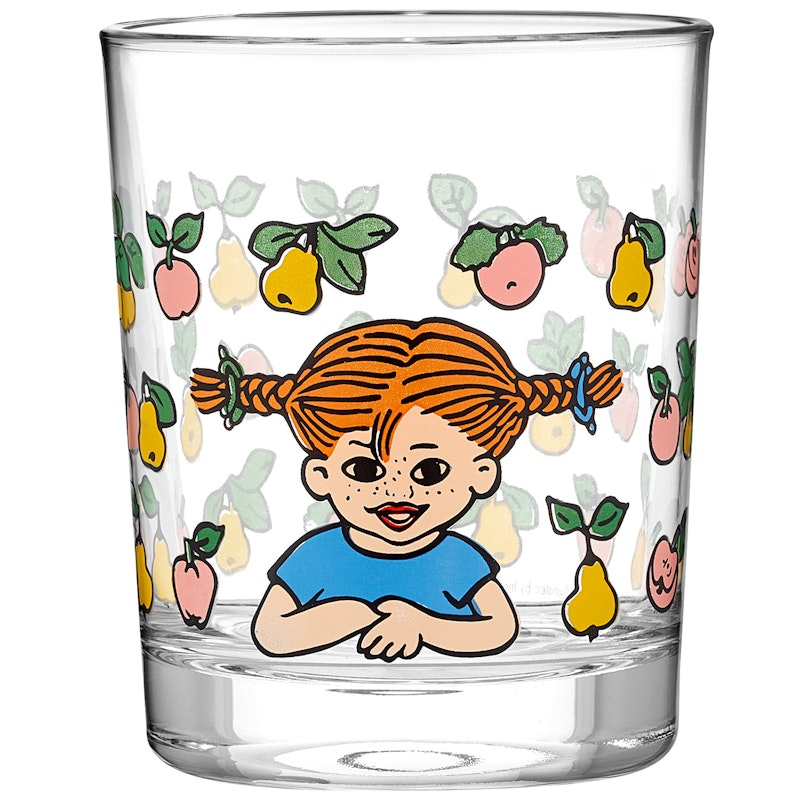 Pippi Fruits Drinking Glass 20 cl
