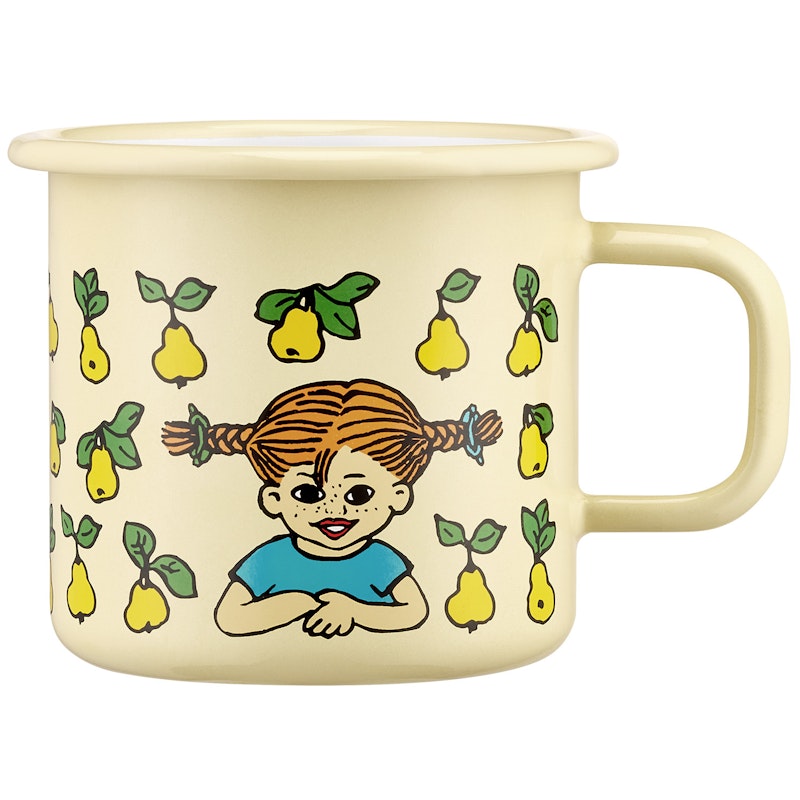 Pippi Fruits Enamel Mug 37 cl