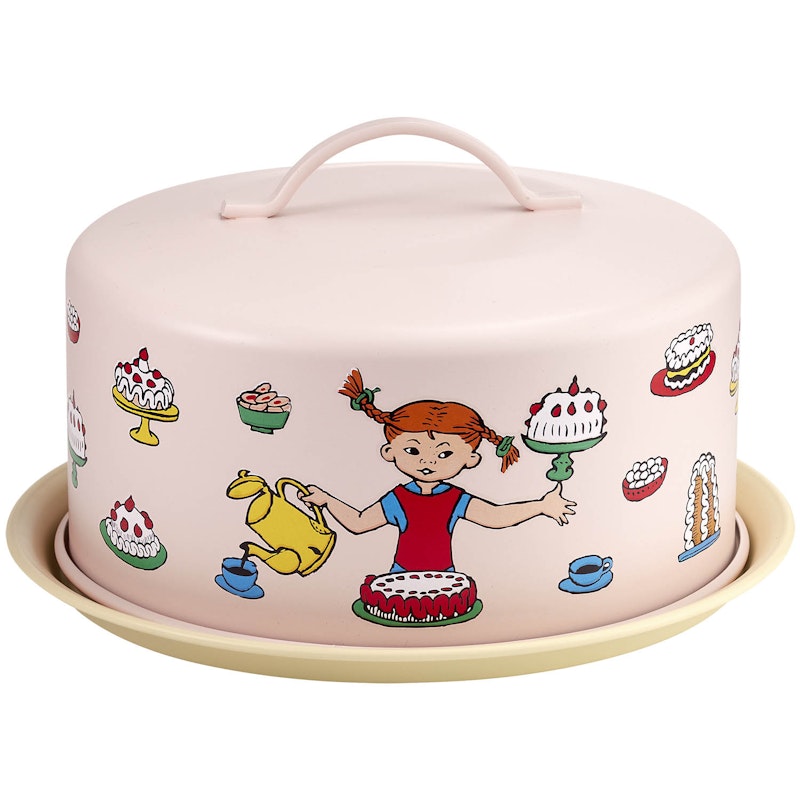 Pippi's Birthday Cake Plate With Dome