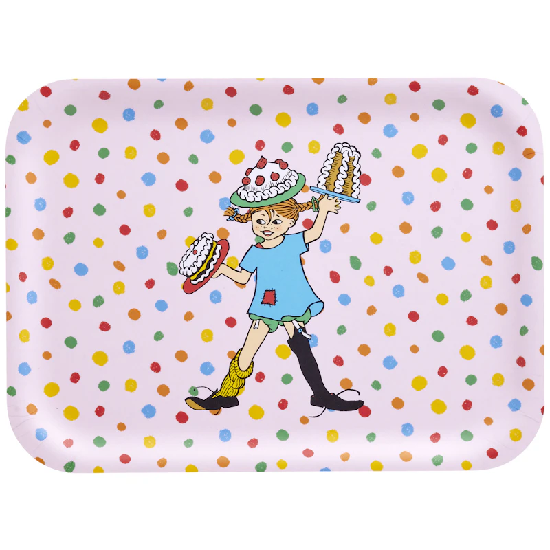 Pippi's Birthday Tray 20x27 cm
