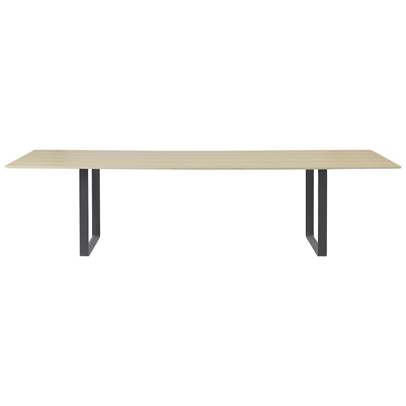 70/70 Table 108x295 cm, Solid Oak / Black