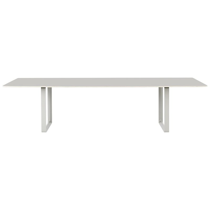 70/70 Table 108x295 cm, Linoleum Grey / Grey