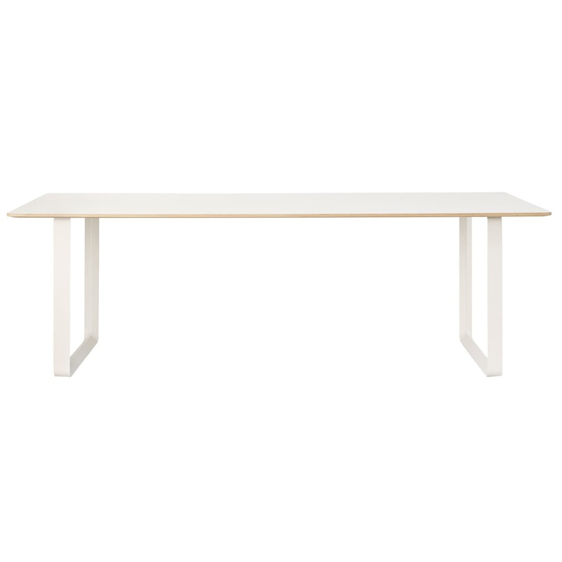 70/70 Table 85x170 cm, Laminate White / White