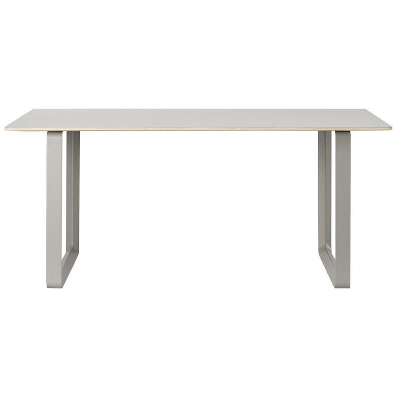 70/70 Table 85x170 cm, Linoleum Grey / Grey