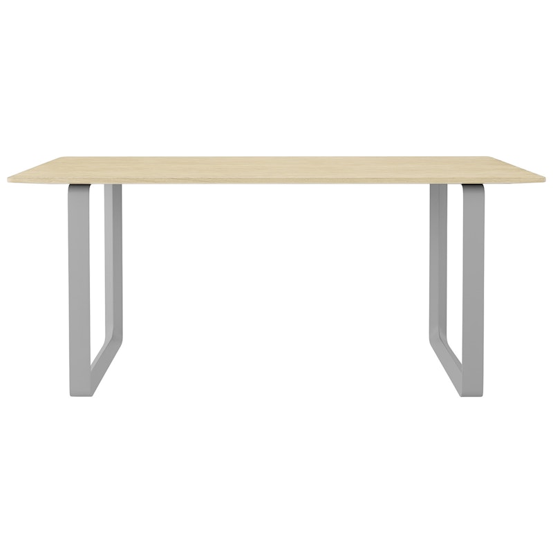 70/70 Table 85x170 cm, Solid Oak / Grey