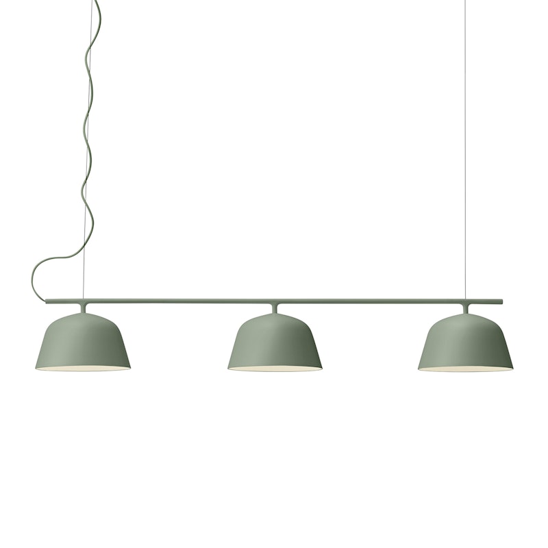 Ambit Rail Ceiling Lamp, Dusty Green