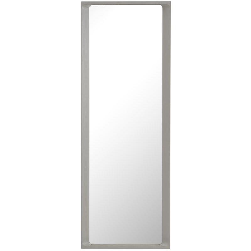 Arced Floor Mirror 61x170 cm, Light Grey