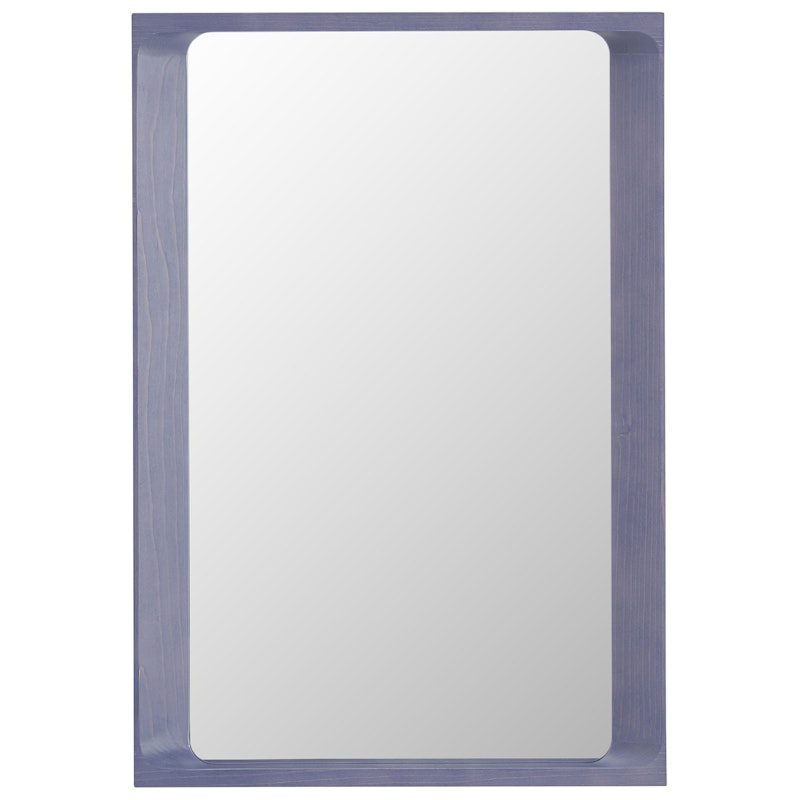 Arced Wall Mirror 55x80 cm, Light Lilac