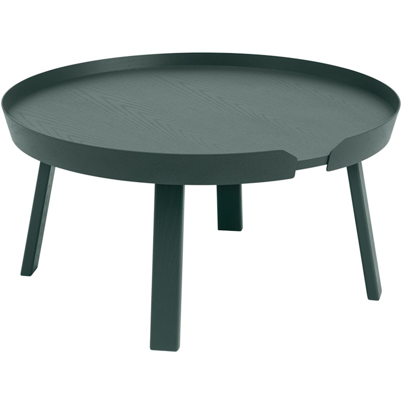 Around Coffee Table L, Dark Green