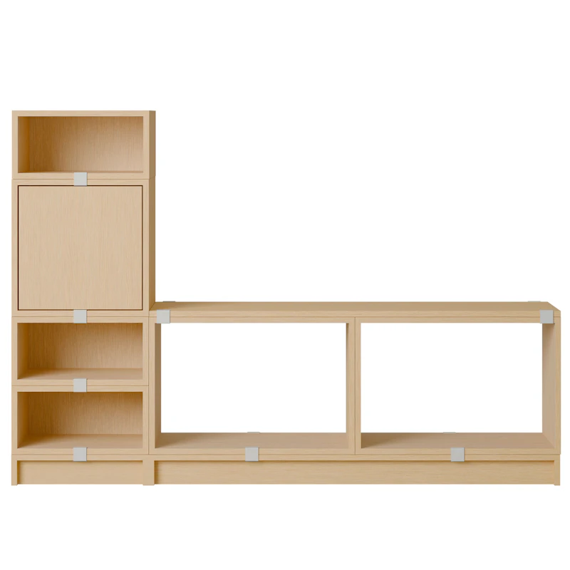 Stacked Configuration 1 Hall furniture, Oak