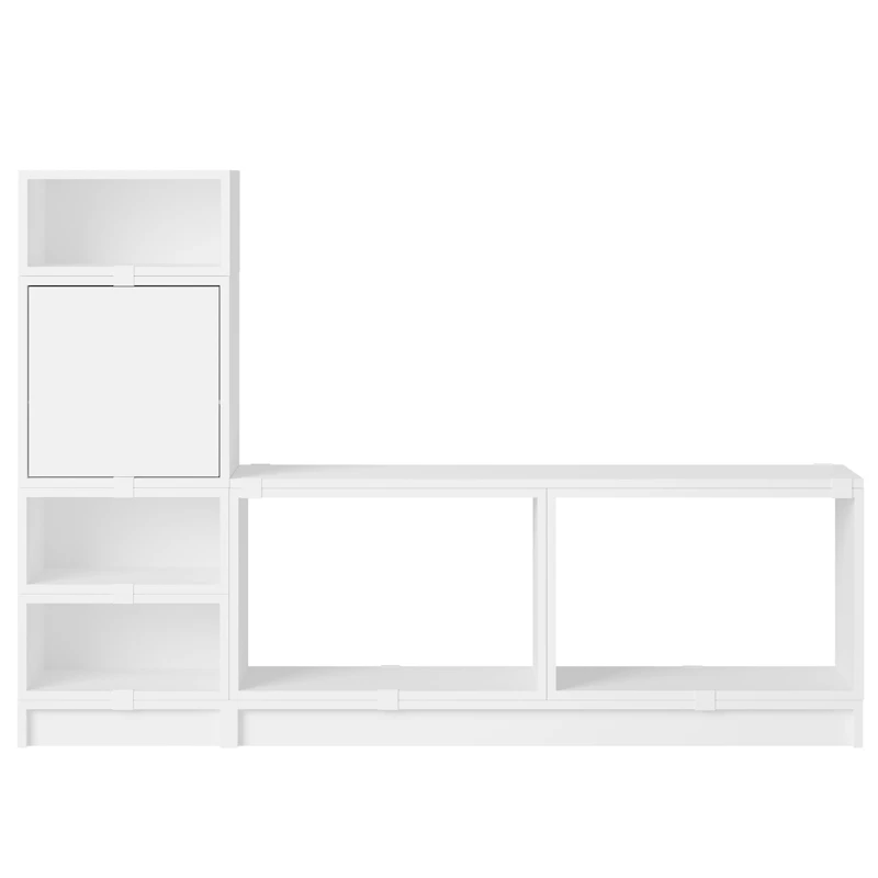 Stacked Configuration 1 Hall furniture, White