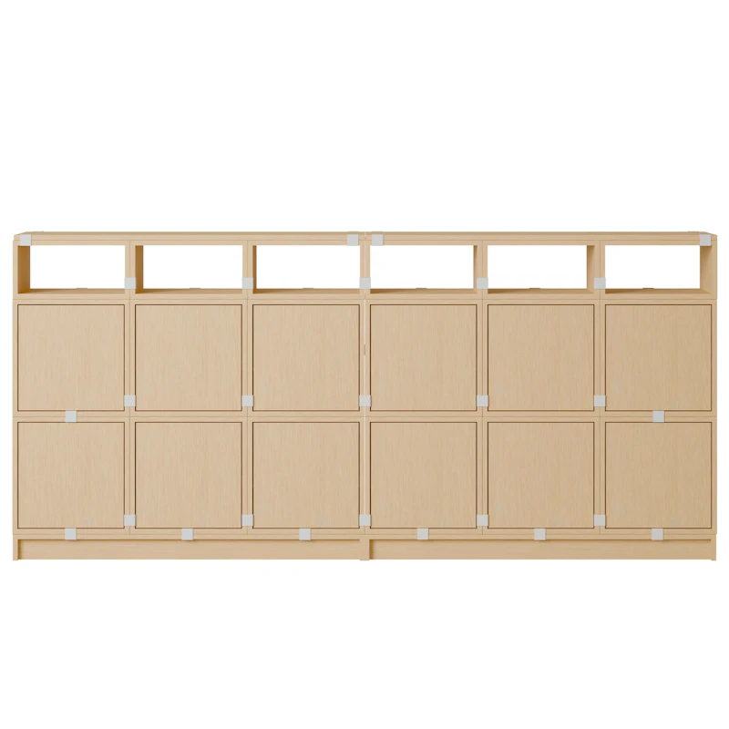 Stacked Configuration 1 Sideboard, Oak