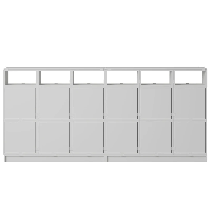Stacked Configuration 1 Sideboard, Grey