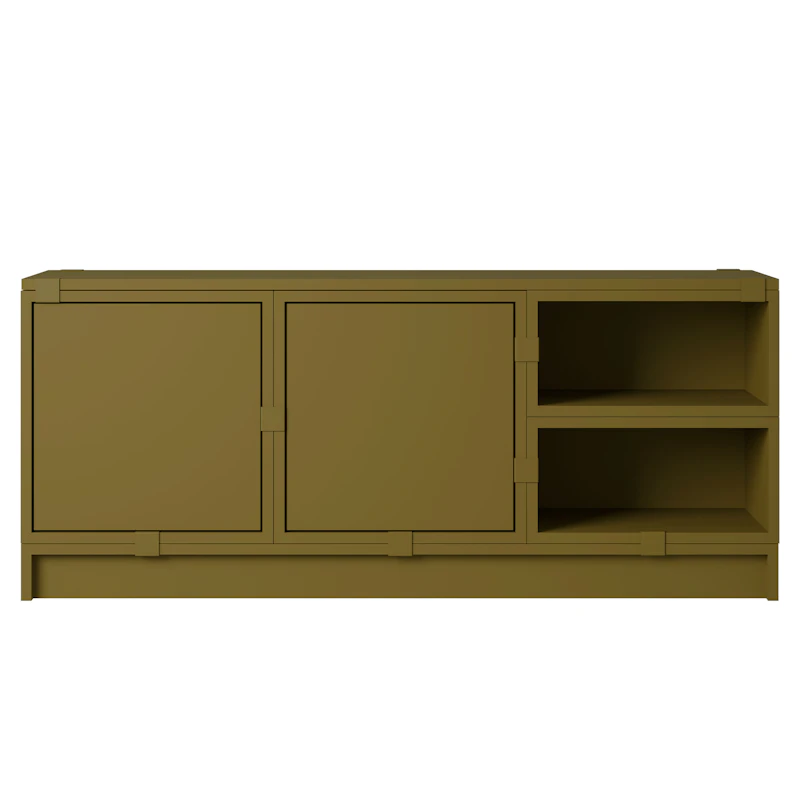Stacked Configuration 2 Hall furniture, Dark Green