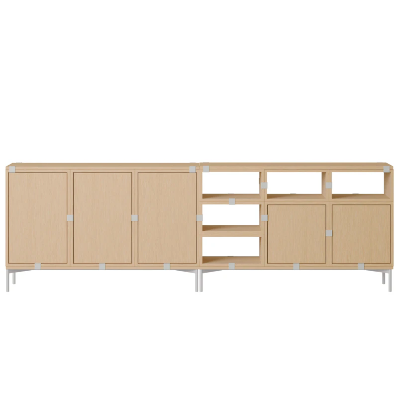Stacked Configuration 2 Sideboard, Oak