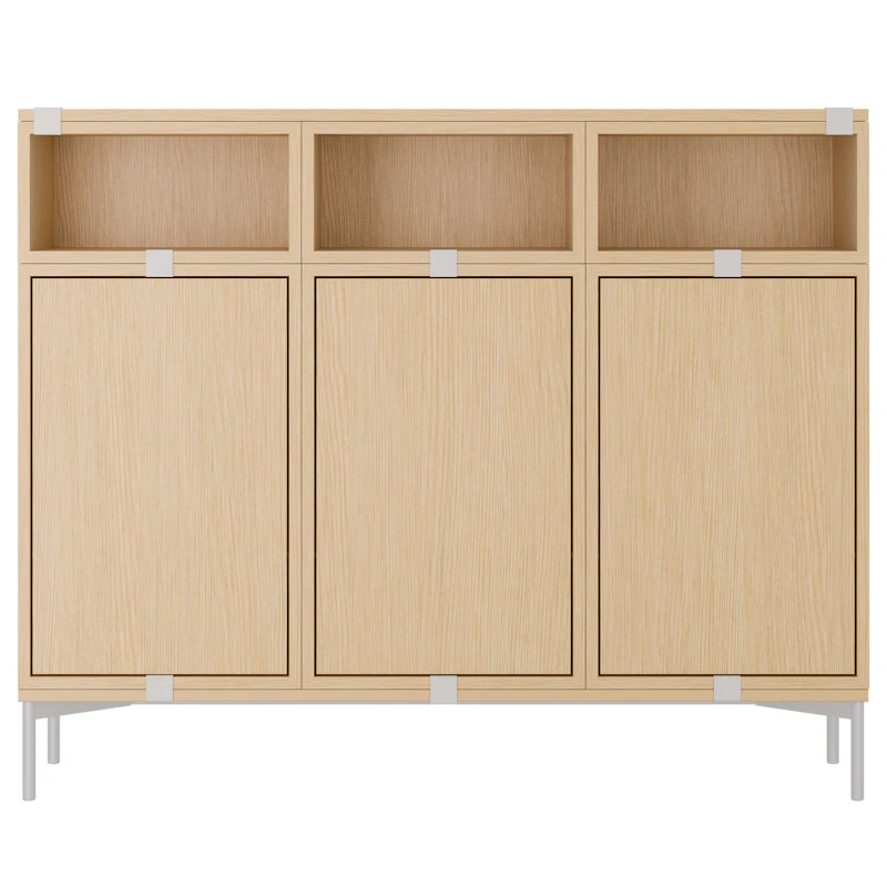 Stacked Configuration 3 Sideboard, Oak