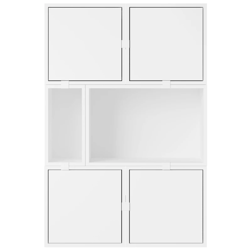 Stacked Configuration 4 Sideboard, White