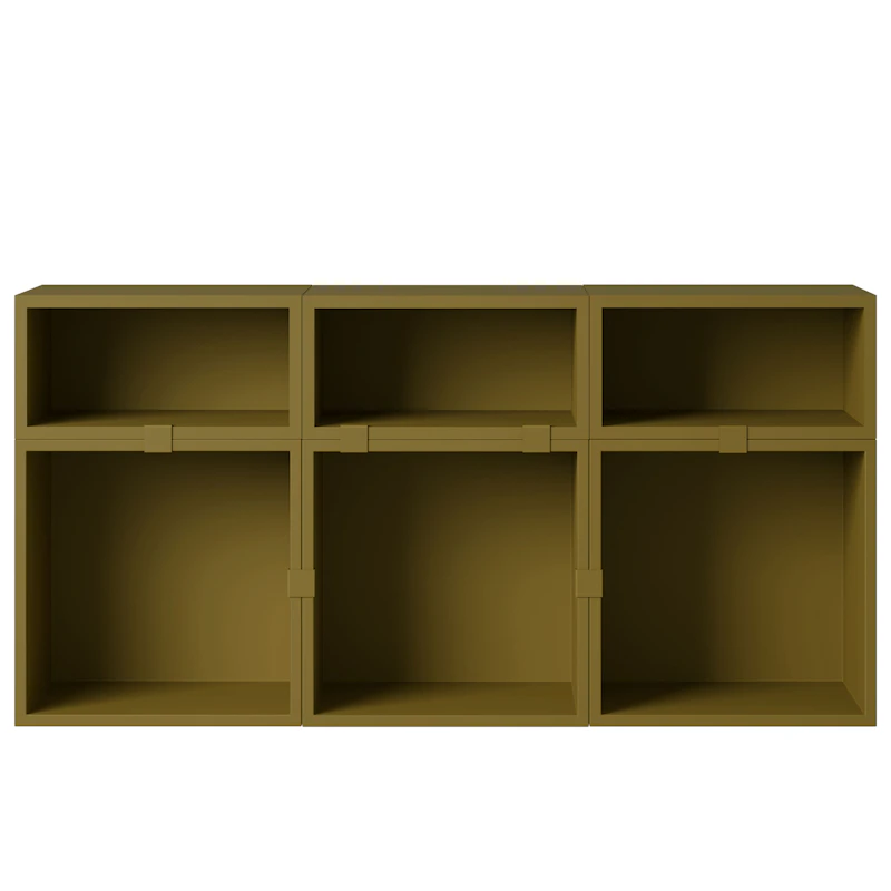 Stacked Configuration 5 Sideboard, Dark Green