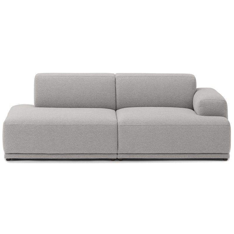 Connect Soft Modular 2-seater Sofa With Open Left Side, Clay 12