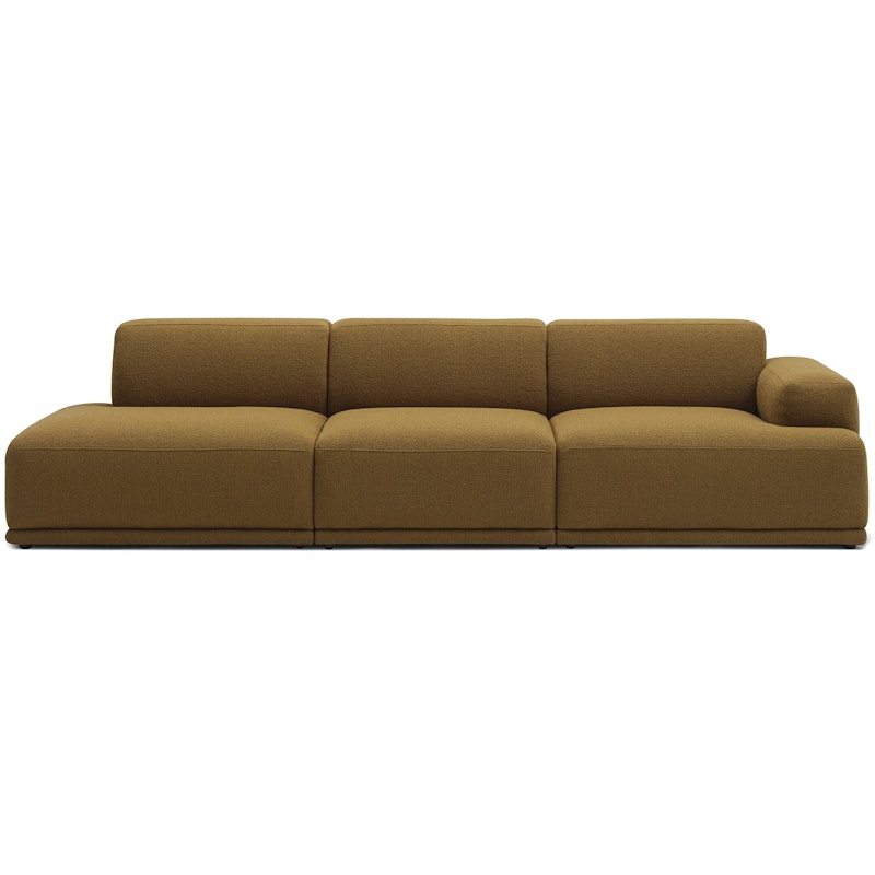 Connect Soft Modular 3-seater Sofa With Open Left Side, Hearth 008