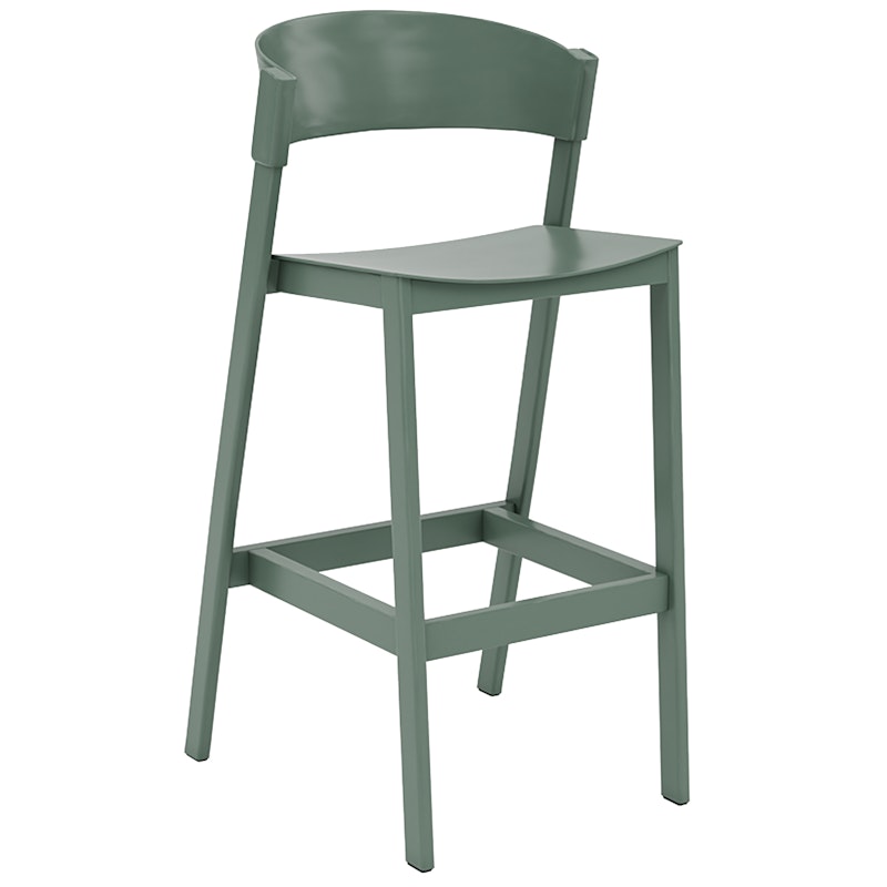 Cover Bar Chair With Backrest 75 cm, Green