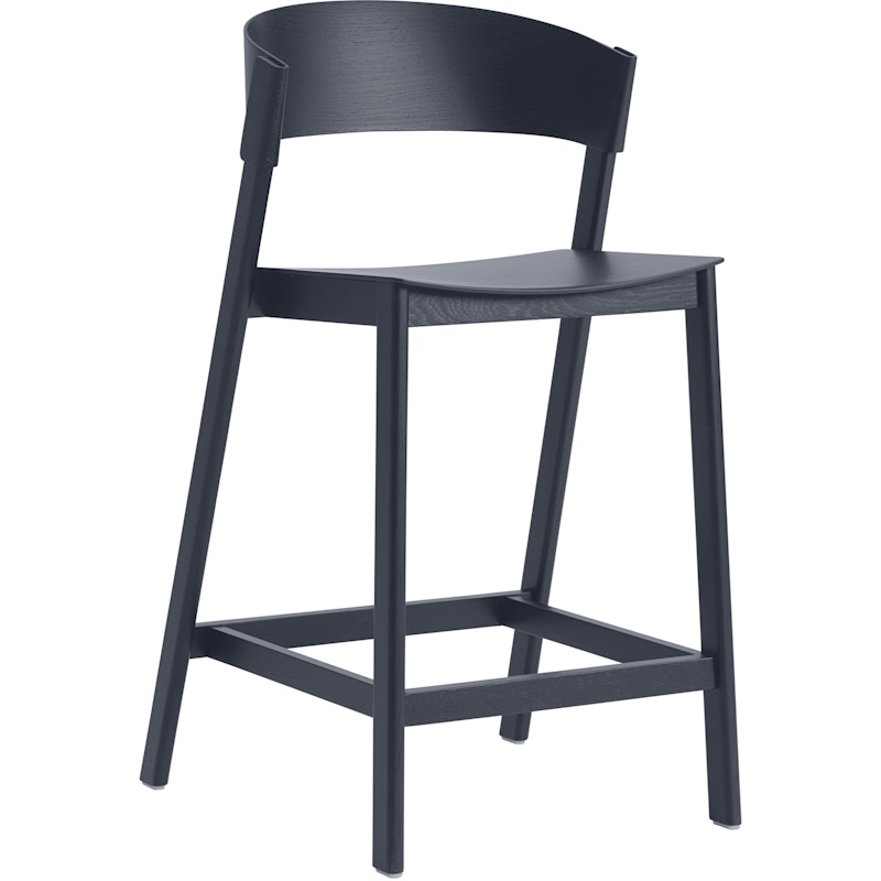 Cover Bar Chair With Backrest 65 cm, Midnight Blue