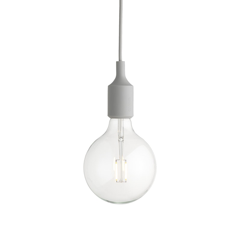 E27 Pendant, Light Grey