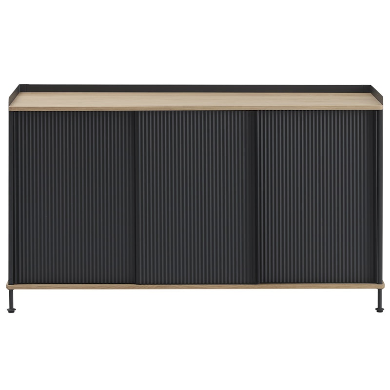 Enfold Sideboard 45x148 cm, Oiled Oak / Anthracite