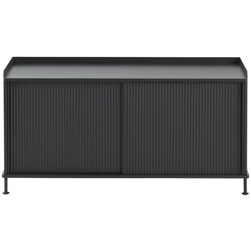 Enfold Sideboard 45x124 cm, Black / Anthracite