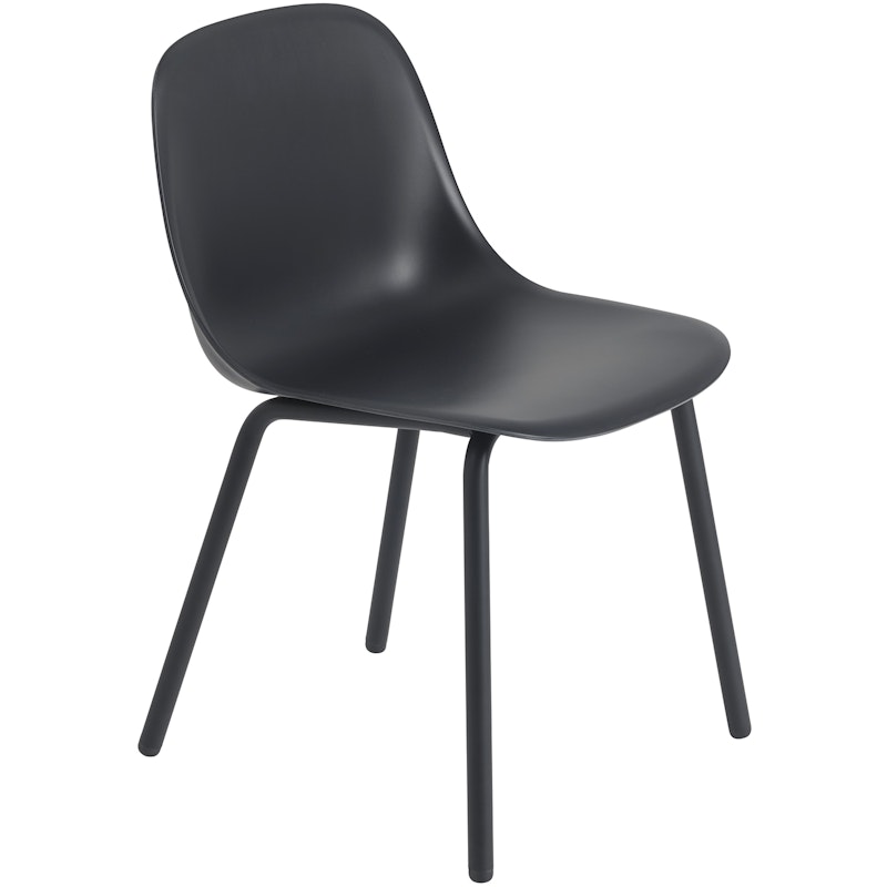 Fiber Chair Outdoor, Anthracite Black