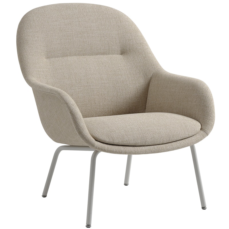 Fiber Armchair, Ecriture 240 / Grey