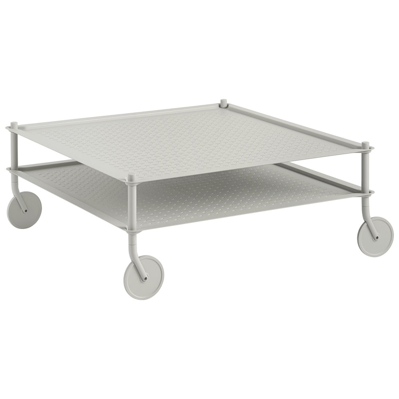 Flow Coffee Table 95x95 cm, Grey