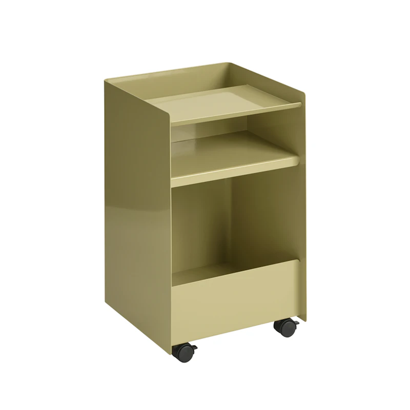 Folded Trolley 61,5 cm, Beige-Green