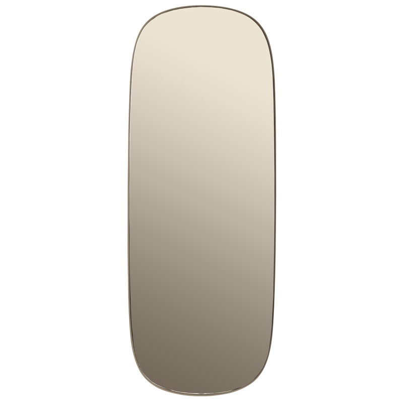 Framed Mirror L, Taupe