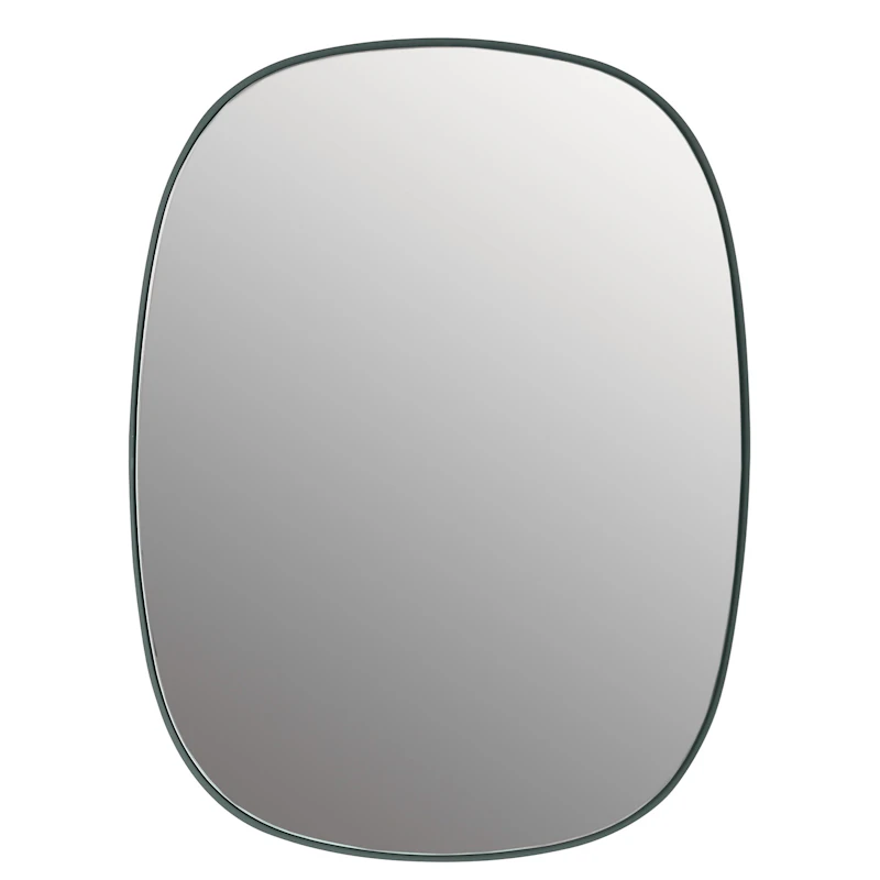 Framed Mirror 59 cm, Dark Green