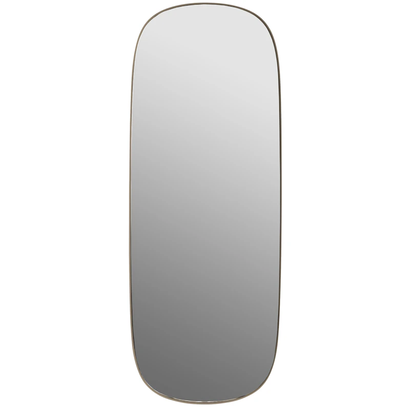 Framed Mirror 118 cm, Taupe