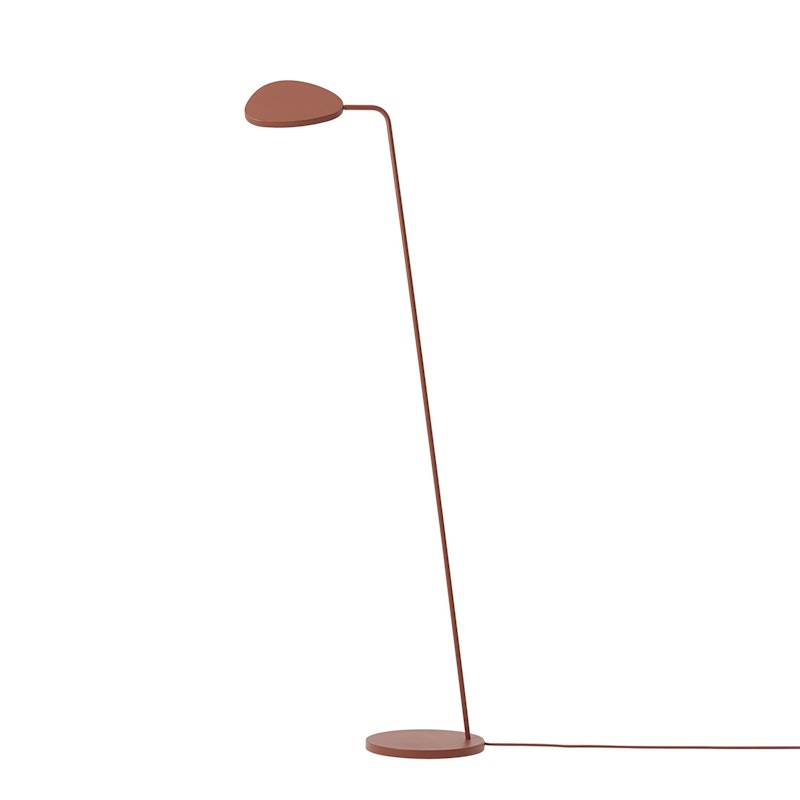 Leaf Floor Lamp, Copper Red