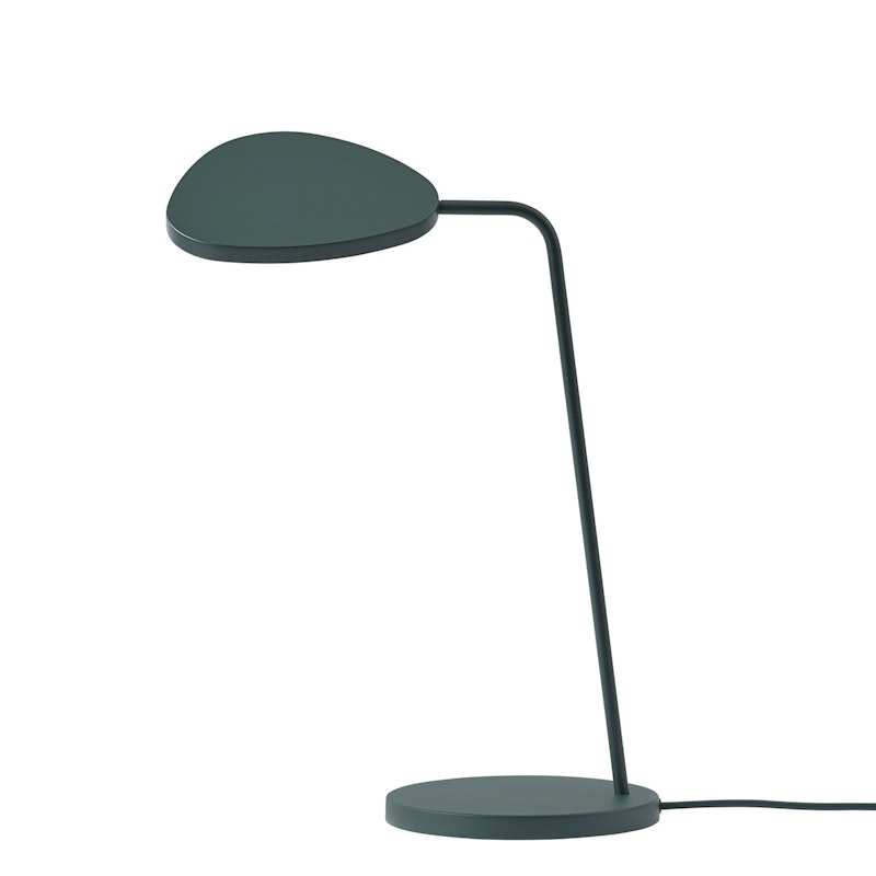 Leaf Table Lamp, Dark Green