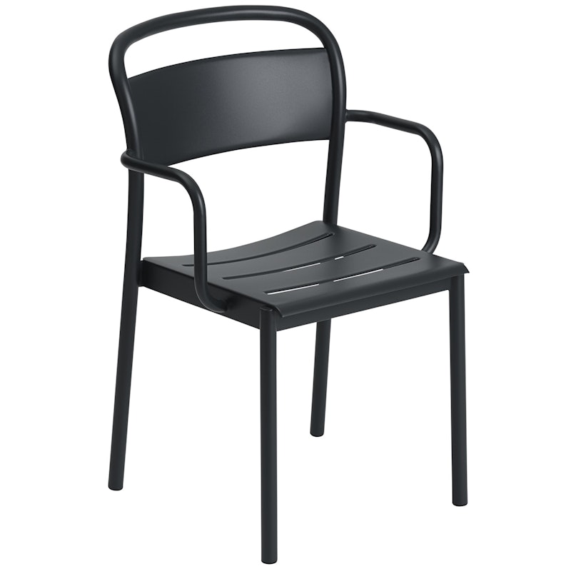 Linear Armchair Steel, Anthracite